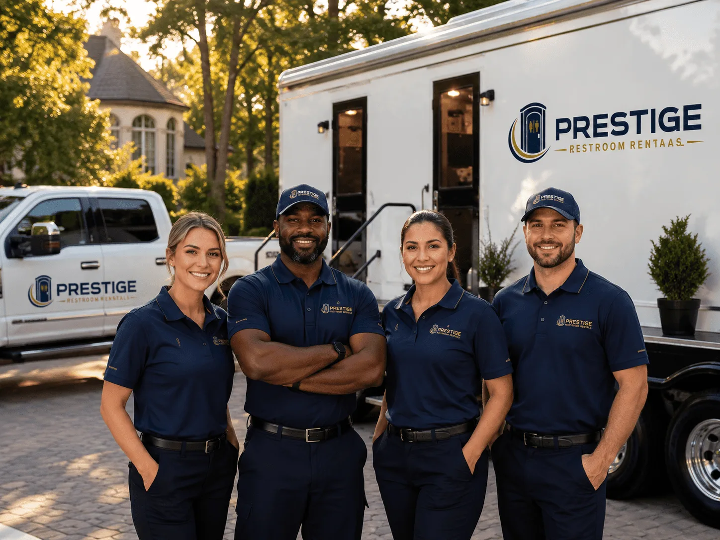 Trusted Luxury Portable Restrooms company in Garner, KY